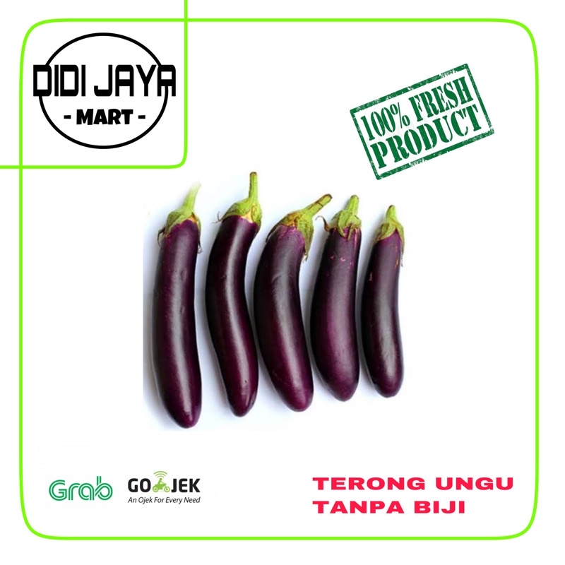 

Terong ungu tanpa biji / 500gram