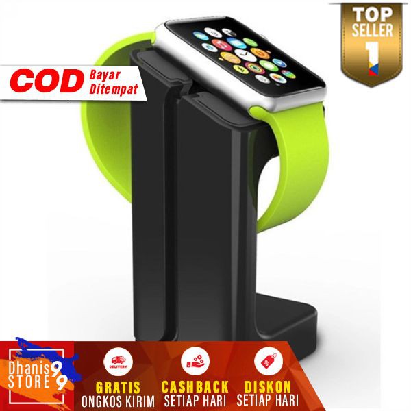 Stand Charging Dock Apple Watch Wireless Murah Stan Carger Jam Tangann Aple