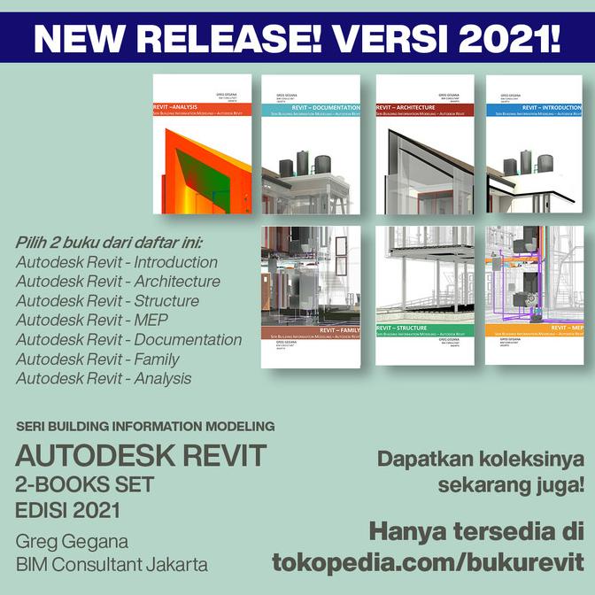 

READYY Buku Revit - 2 BOOKS SET (NEW RELEASE - EDISI 2021) TERBARU