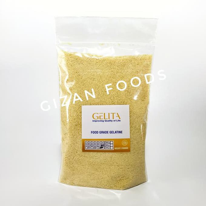 

A47D0 Gelatin Halal Impor Australia Merk Gelita 250 Gr