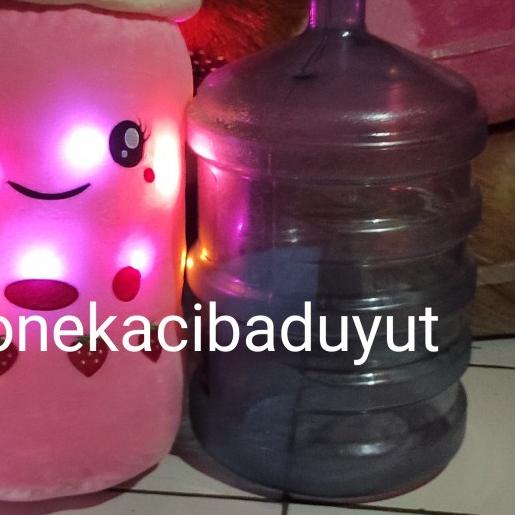 Ω Boneka Boba LED Jumbo 60cm - Pink LED ☆