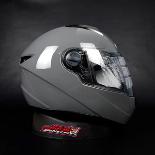 Jual Helm Zeus Grey C Original Helm Touring Zeus Grey Helm Full Face Zeus Zs Grey