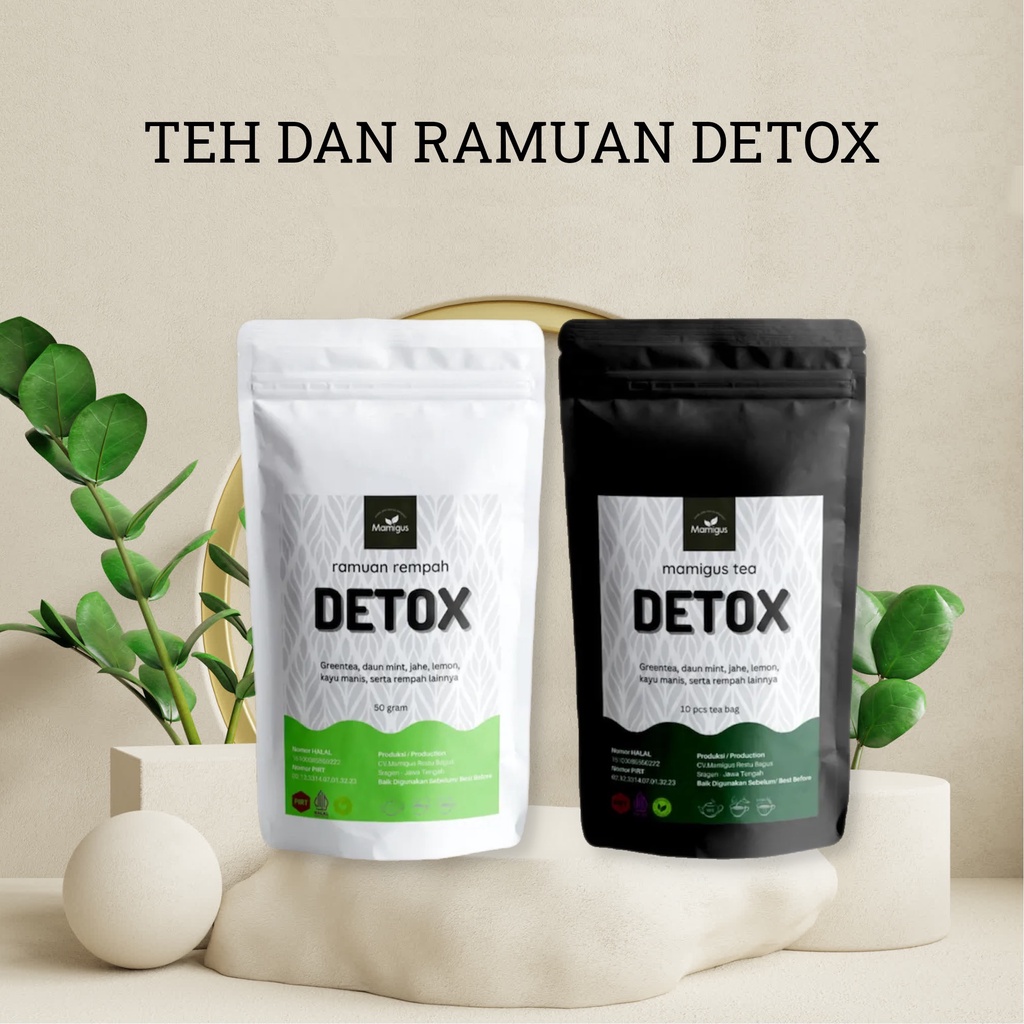 

DETOX MAMIGUS Teh dan Ramuan Rempah Premium