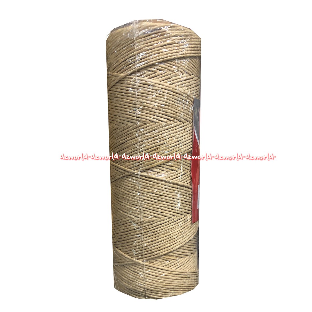 Max Built Krisbow MultiPurpose Rope Paper Twine 150m Brown Tali Coklat Kertas Maxbuilt Multi Purpose Benang Kertas 150 meter