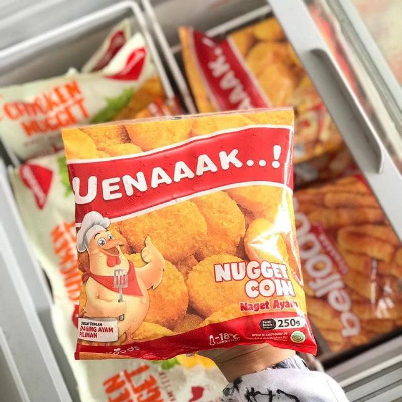 

BELFOODS UENAAAK NUGGET COIN 250gr