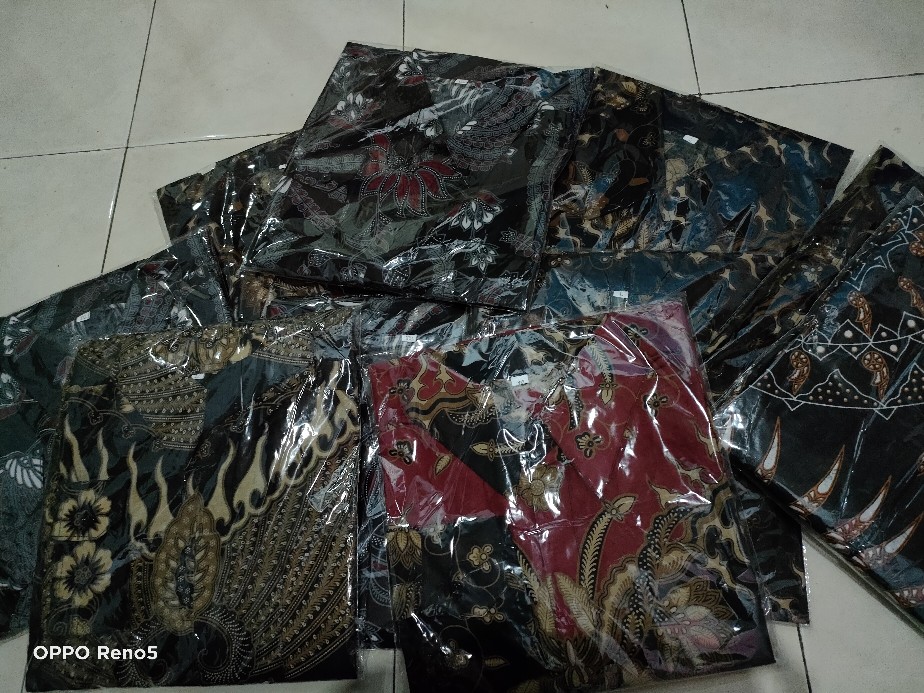 Hem Batik Pria Jumbo Lengan Pendek M L Xl Xxl 3xl 4xl 5xl 6xl 7xl & 15xl Batik Pria