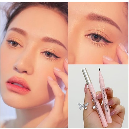 LAMEILA Pink Eyeliner Pen Waterproof Long Lasting 24 Hours By AURORA 843