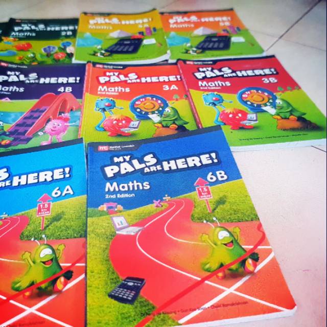 My Pals are here math textbook second edition
