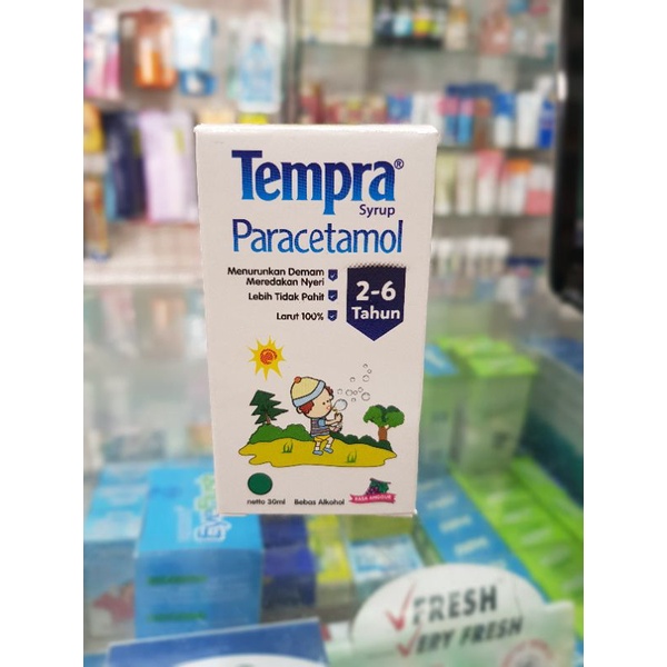 Tempra Sirup Anak / Obat Deman &amp; Flu Anak / Nyeri Sakit kepala Dan Sakit Gigi