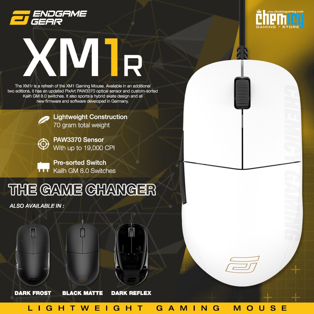 Endgame Gear XM1R Lightweight Gaming Mouse