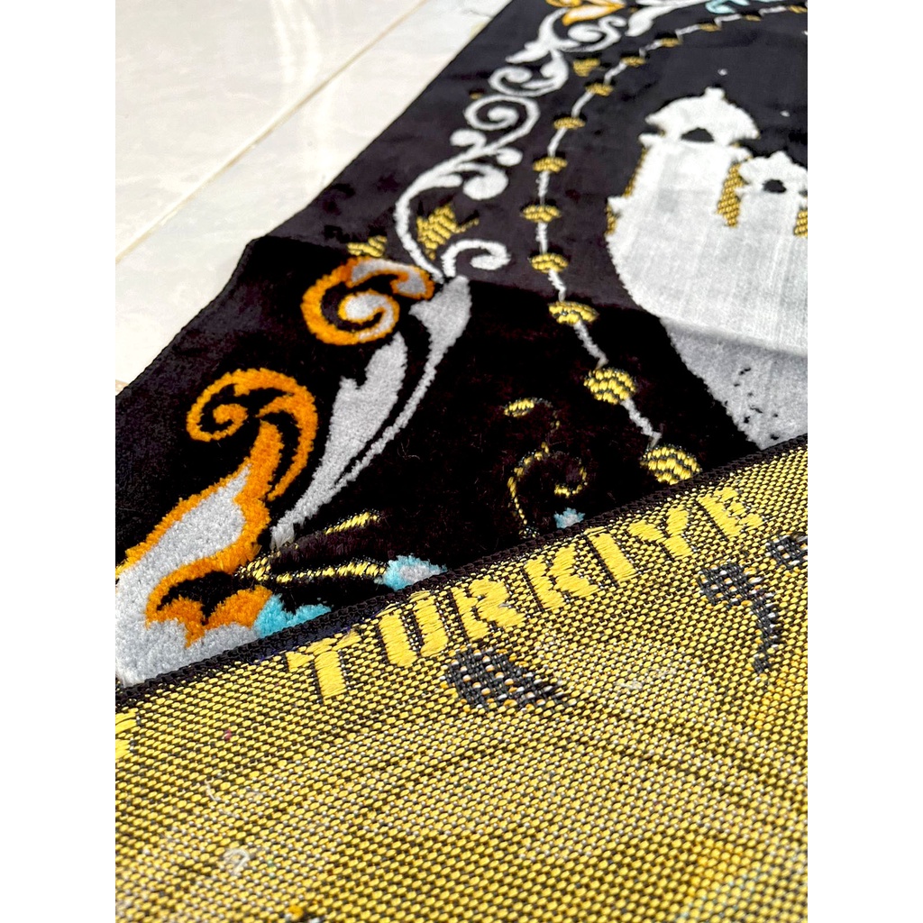 Sajadah Turki Dewasa 70x110cm Bahan Tebal Dan Halus Sejadah Turkey Traveling &amp; Sauvenir