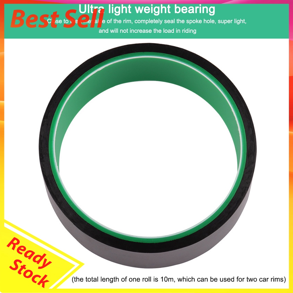 10m Bicycle Tubeless Rim Tape Bike Vacuum Ring Lining Belt Sealing Tire Pad