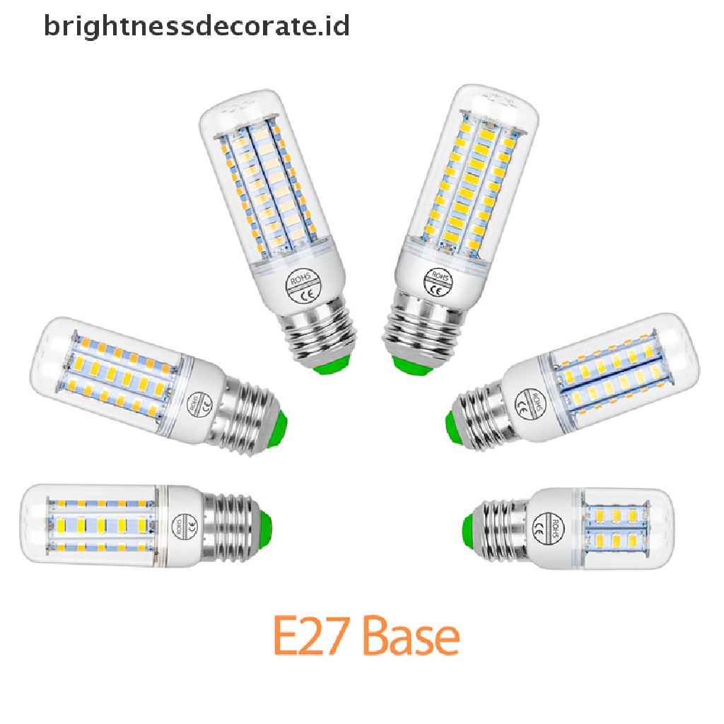 Bohlam Lampu Jagung Led E27 / e14 220v Warna Putih Dingin