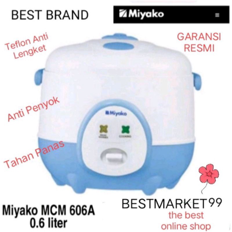 Panci Teflon Miyako Original 0,6 Liter 606 Free Paking Aman Buble plus Karton