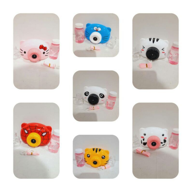 Bubble Camera Murah Mainan Kamera Babel Karakter Lucu