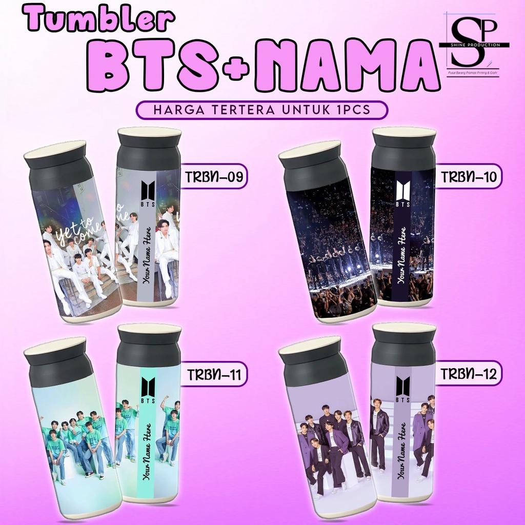 Tumbler Travel BTS Botol Minum BTS