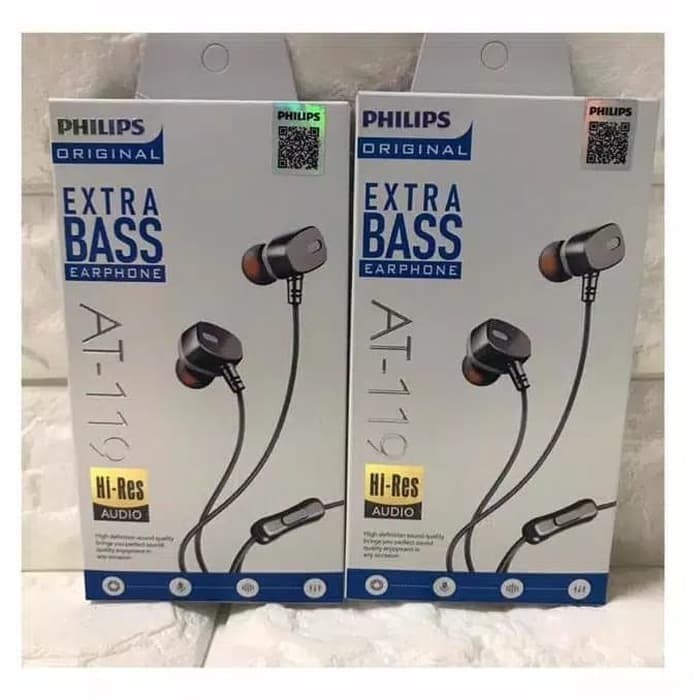 Handsfree /Headset PHILIPS AT-059/AT59 Fresh Tone Super Bass