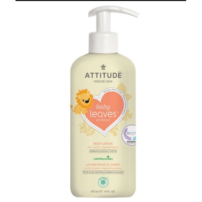 ATTITUDE Baby Leaves Natural Body Lotion Science
