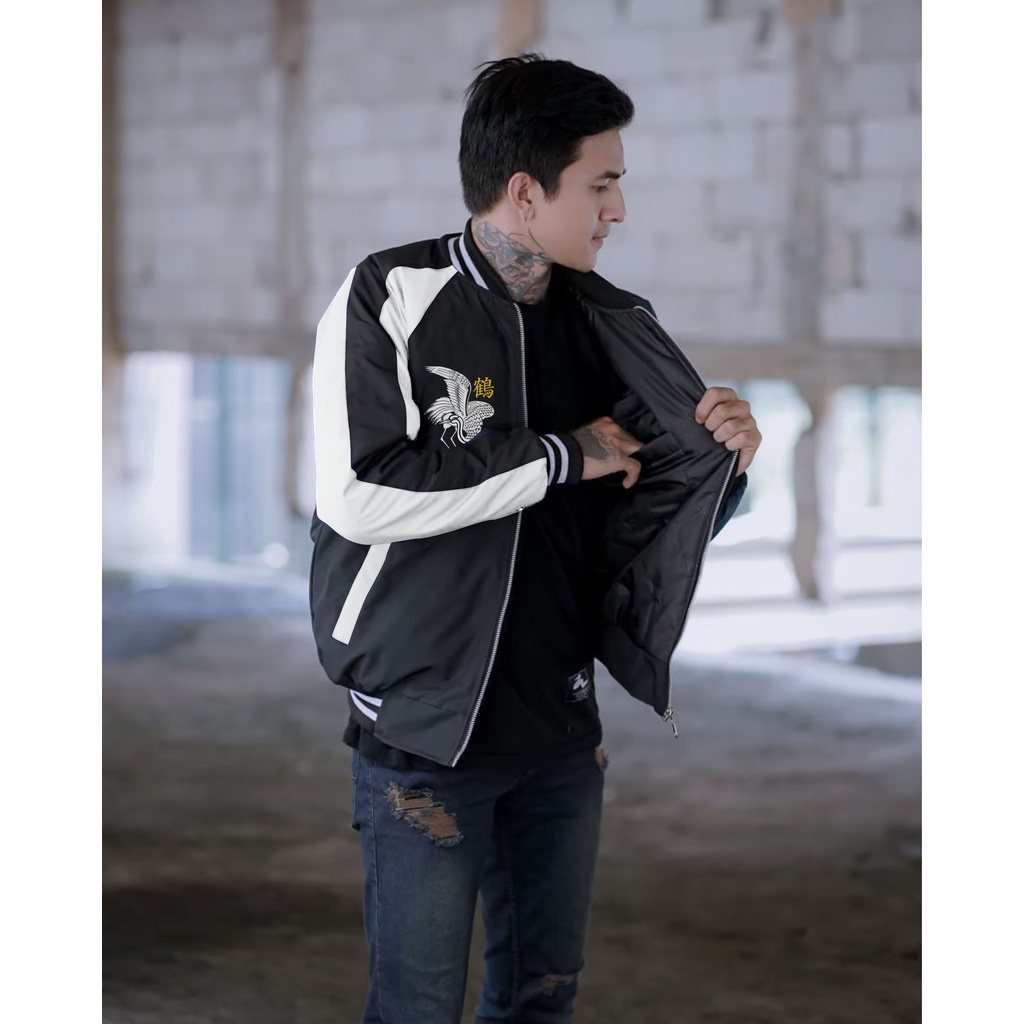 JAKET SUKAJAN VARSITY BASEBALL BOMBER TASLAN PREMIUM ORIGINAL KREATOR APPAREL