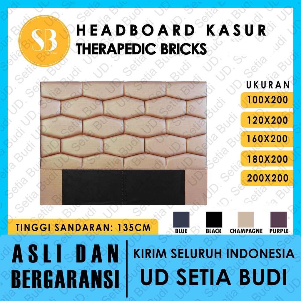 Sandaran / Headboard Untuk Kasur Therapedic