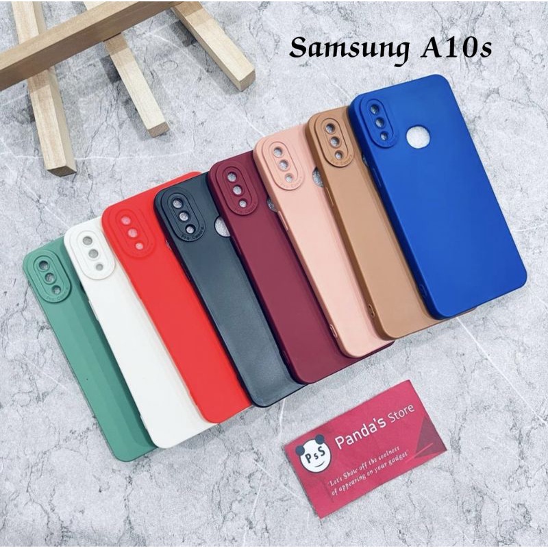 Softcase Pro Camera Samsung A10s Candy Case Full Color 3D Silikon TPU