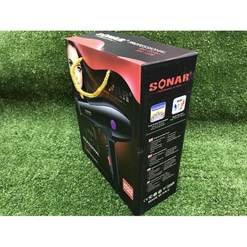 Hair Dryer Sonar SN 1236 -Alat Pengering Rambut - Hairdryer Hair Dryer Hawa Panas dan Dingin