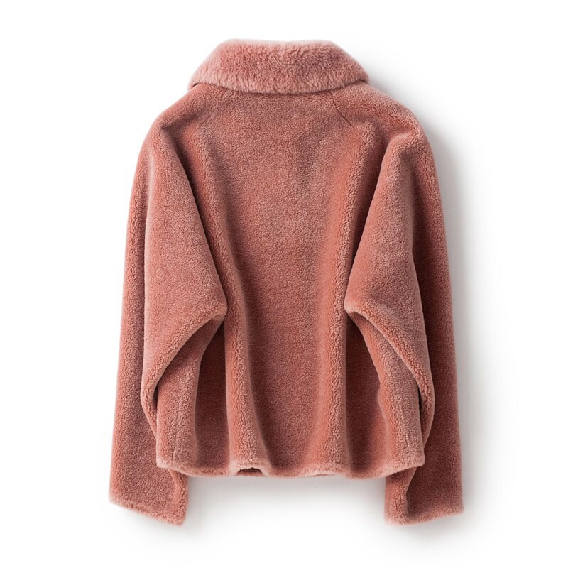 sheep wool coat womens