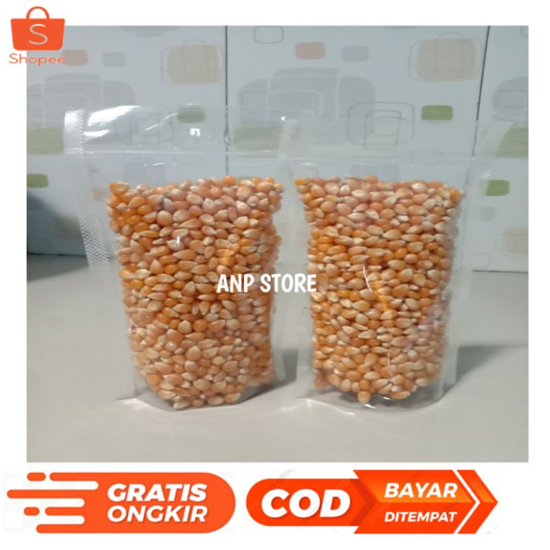 

Popcorn Mentah King Pop 200gr | Biji Jagung Popcorn| Repack