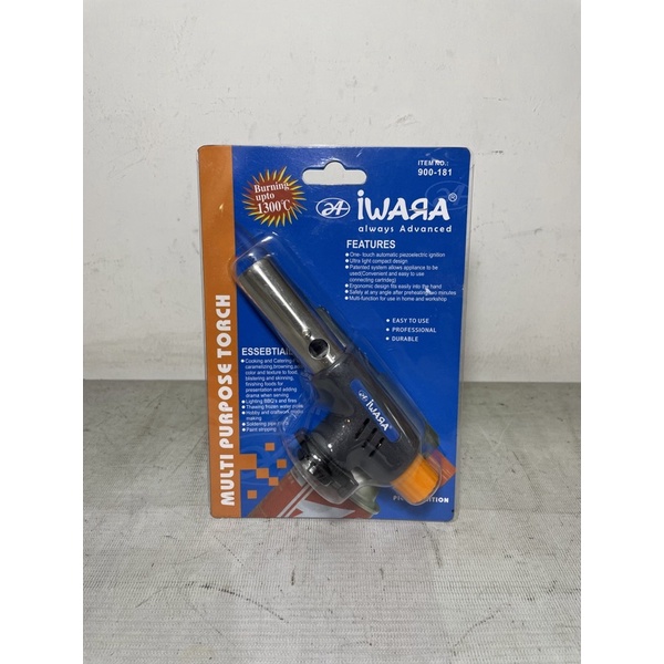 gas torch / portable gas torch / flame gun / bbq blow torch / korek bbq / pemantik api gas torch / gas torch iwara / flame gun iwara / alat bakar bbq / kepalas las