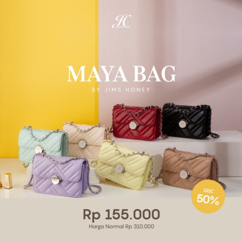 Maya Bag Jims Honey Tas Selempang Pesta Wanita