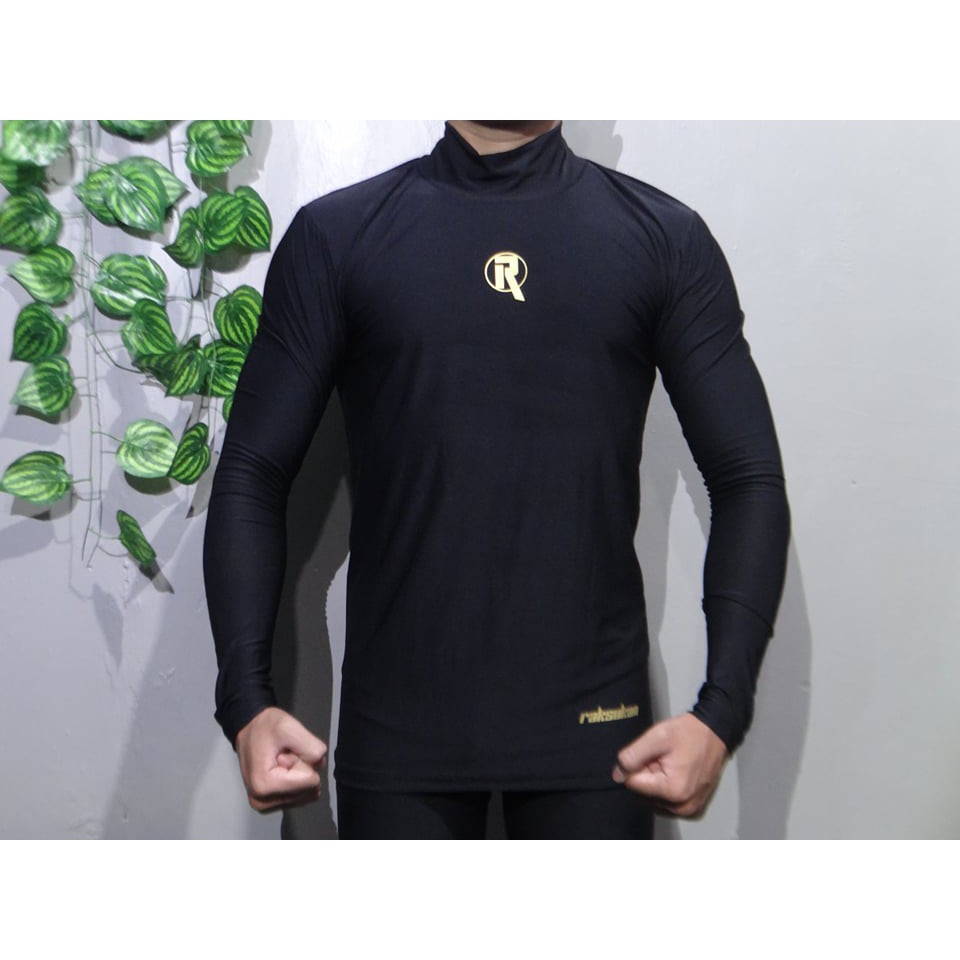 manset baju Baselayer Tangan Panjang - tanpa lubang jari