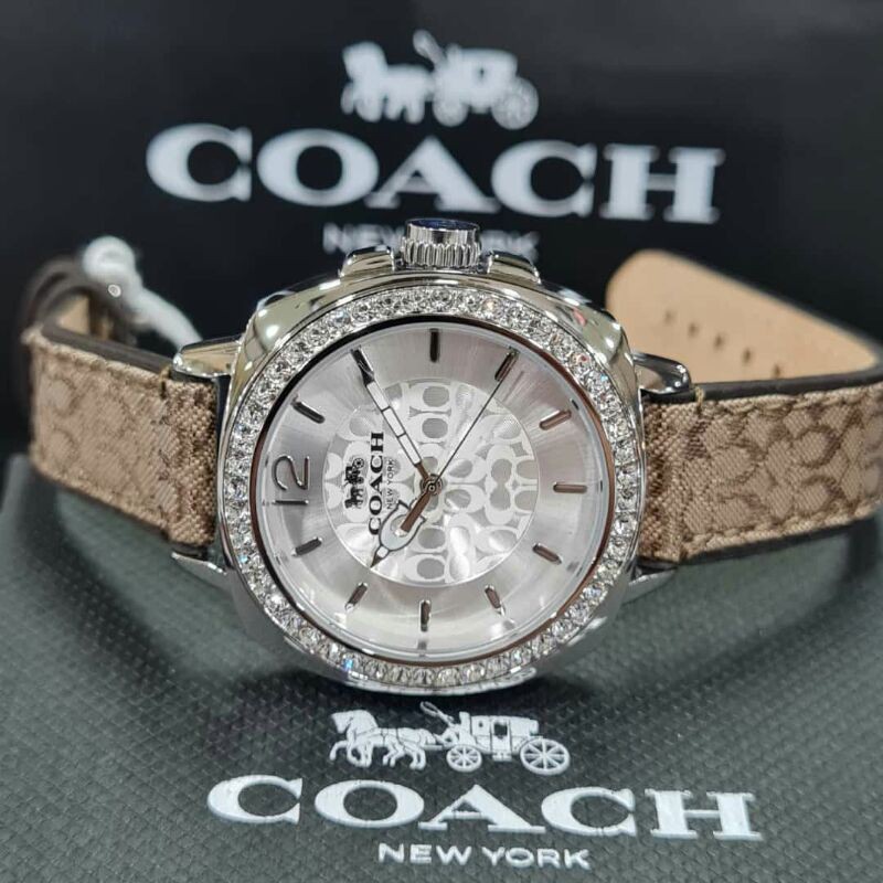 JAM TANGAN WANITA COACH FREE BOX ORI