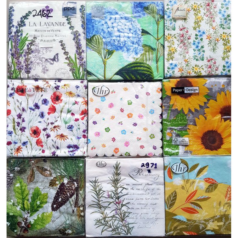 napkin decoupage