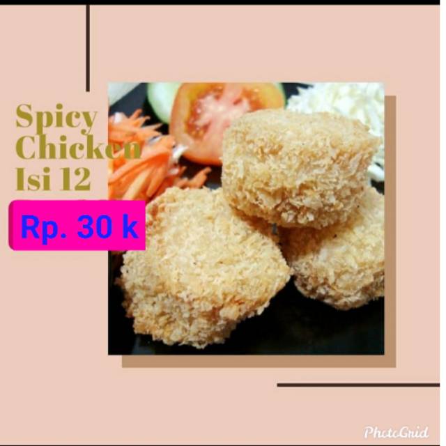 

Spicy chicken isi 12 pcs