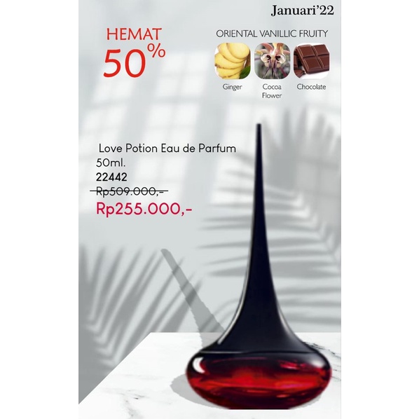 Love Potion Red Merah Parfum edp Wanita