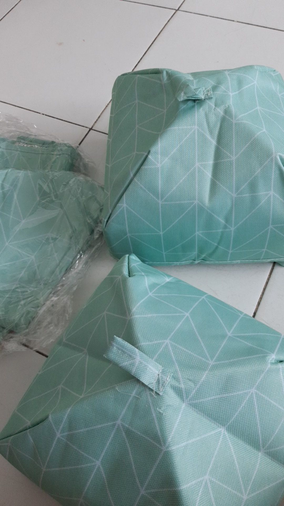 Plazashop♨ Cod Ts188 Tutup Tudung Saji Lipat Kecil Penutup Penahan Panas Makanan Alumunium Foil