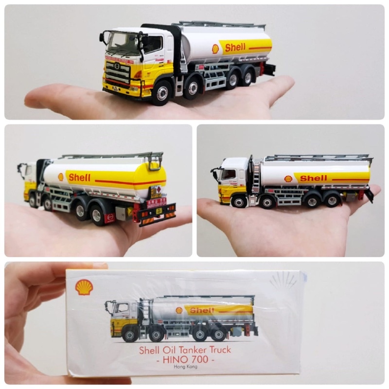 Diecast tiny truck hino 700 shell truk tangki limited rare langka