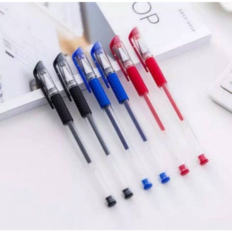 pulpen bulpoint pena gel 0.5 mm pen bulpen tebal harga di bawah toko2 atk