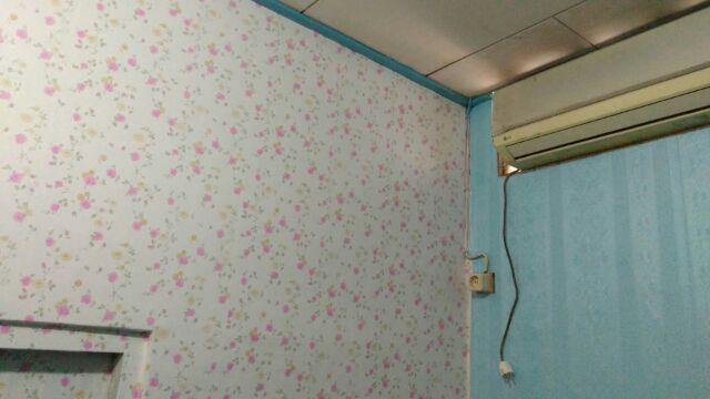 Grosir Murah -wallpaper Sticker Dinding Putih Bunga Mawar Pink Krem Berdaun 10 Meter