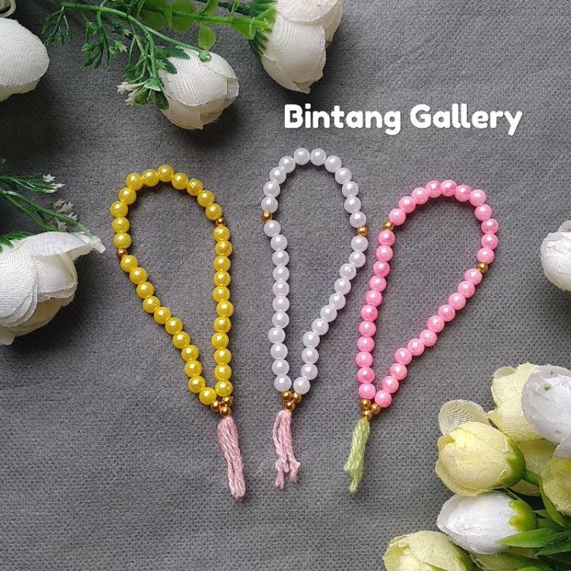 TASBIH MINI AKSESORIS MAHAR / BAHAN MAHAR