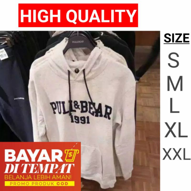 JAKET HOODIE SWEATER FASHION PRIA WANITA COWOK CEWEK PULL AND BEAR