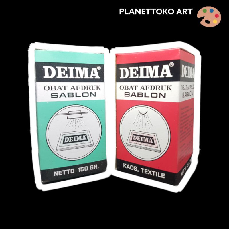 DEIMA Obat Afdruk Plastik Kertas Kain Tekstil Kain Sablon Berbasis Minyak Dan Air Kualitas Terbaik