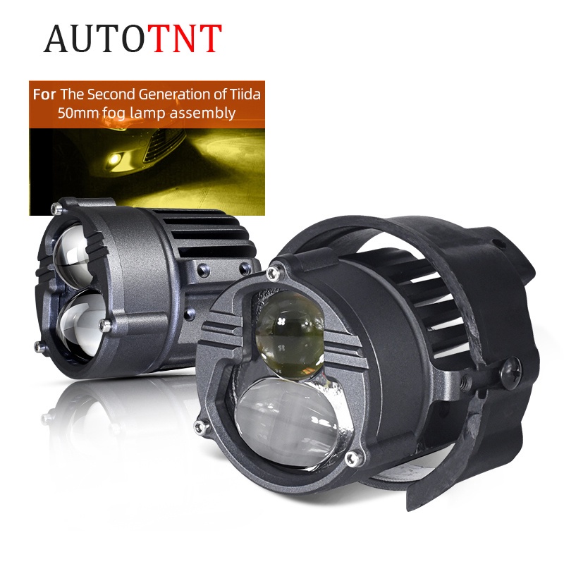 Lampu Kabut Laser LED 110W 24000LM PTF High Low Bi Beam Warna Putih Kuning Untuk Nissan Tiida 2011-2015