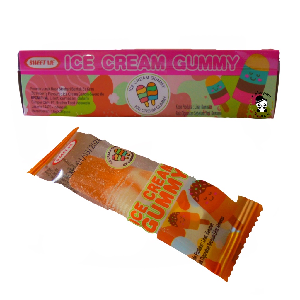 SWEET ME ICE CREAM GUMMY BOX ISI 30