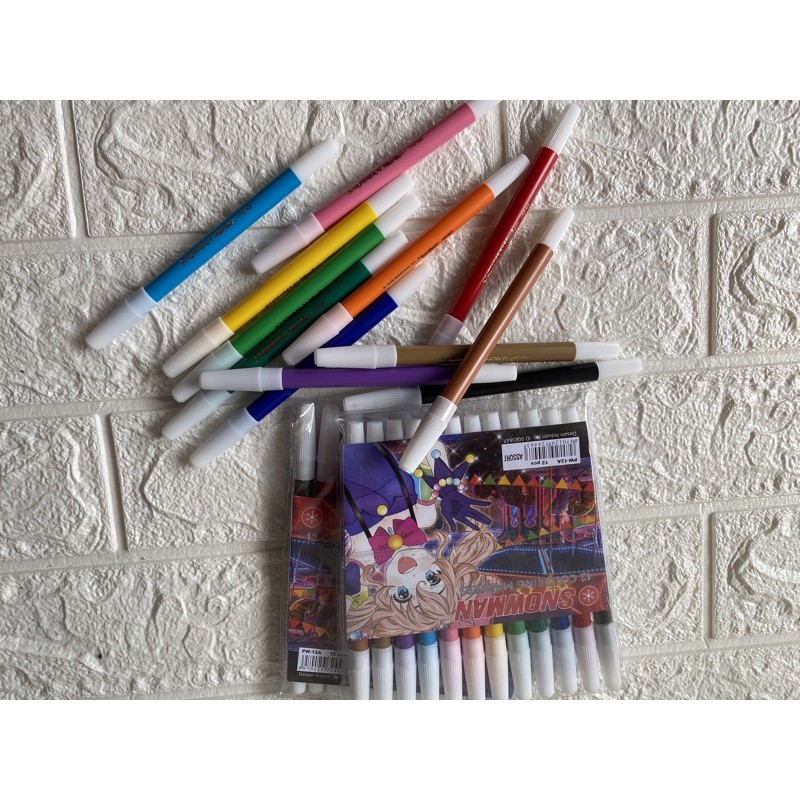 

spidol snowman 12 warna