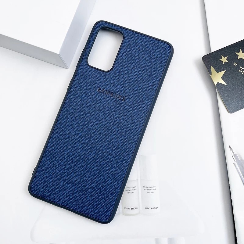 Case Casing Back Cover Canvas Denim Samsung Galaxy A73 5G - Galaxy A73