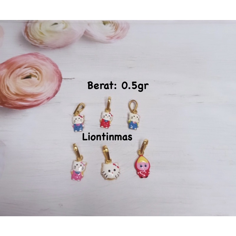 Liontin Emas Anak Karakter HK Emas Muda