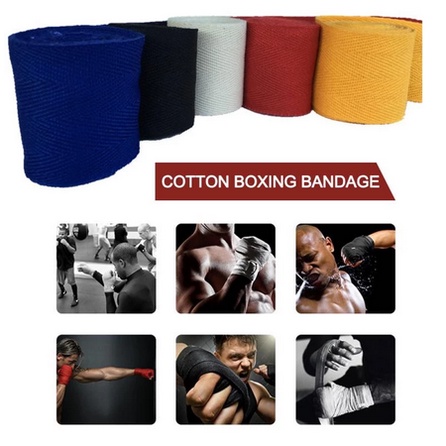 Hand Wrap bandage Handwrap MMA Muaythai Kick Boxing Body Combat Tinju