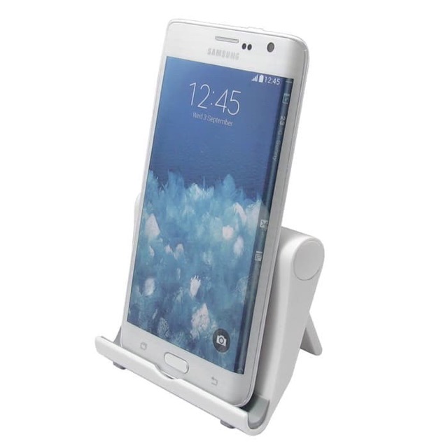 [COD] Stand Holder Handphone Mini Universal Bahan Plastik untuk Meja + PACKING