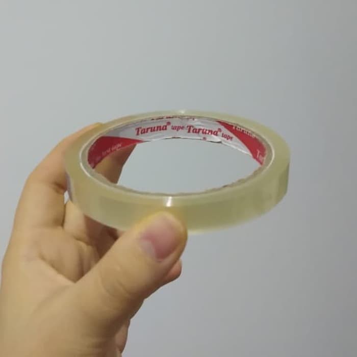 

Isolasi 1/2 inch x 50 yard / Solatip / Lakban Bening 12mm